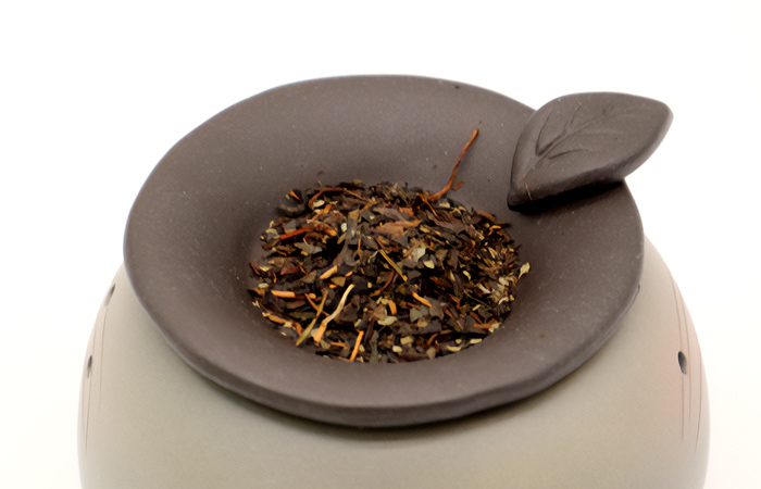 茶香炉 ピンク波