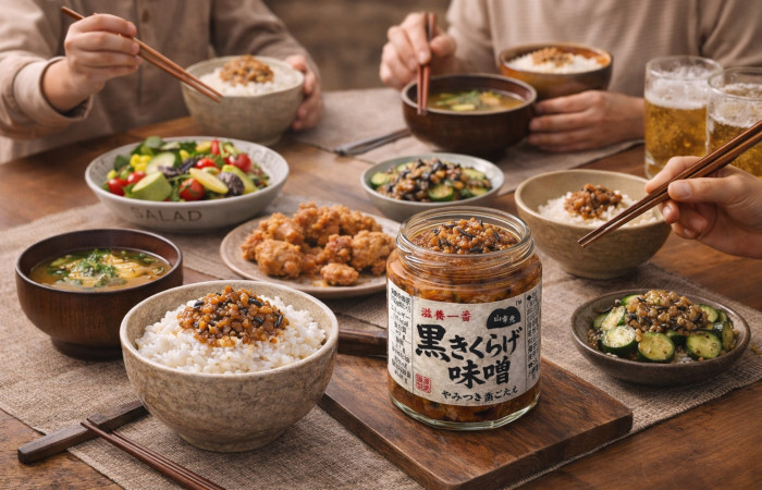 山幸彦 黒きくらげ味噌