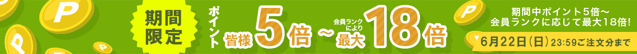 ポイント5倍