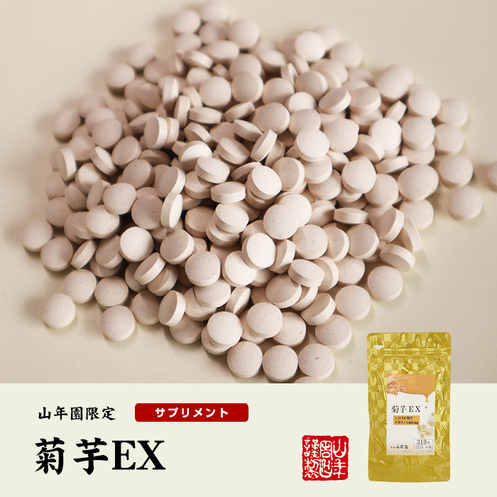 菊芋EX（サプリメント・錠剤）62g(200mg×310粒)　巣鴨のお茶屋さん山年園