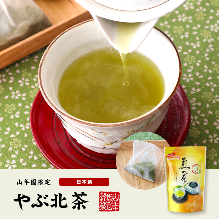 日本茶 お茶 煎茶 国産 やぶ北茶 5g×20パック ×10袋セット | 巣鴨のお茶屋さん山年園