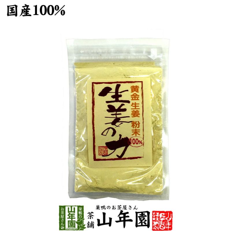 しょうが 粉末 国産 生姜の力 55g