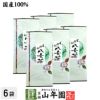 日本茶 お茶 煎茶 茶葉 八女茶 100g ×6袋セット
