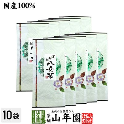 日本茶 お茶 煎茶 茶葉 八女茶 100g ×10袋セット