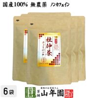 杜仲茶 国産 無農薬 長野県又は熊本県産 2g×30パック×6袋セット