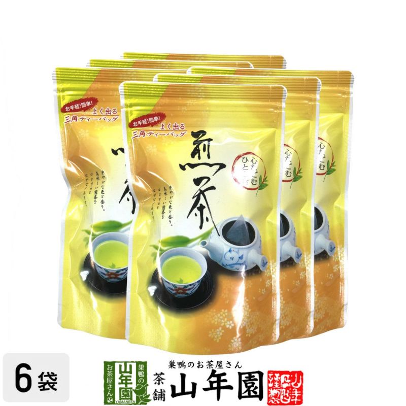 日本茶 お茶 煎茶 国産 やぶ北茶 5g×20パック ×6袋セット