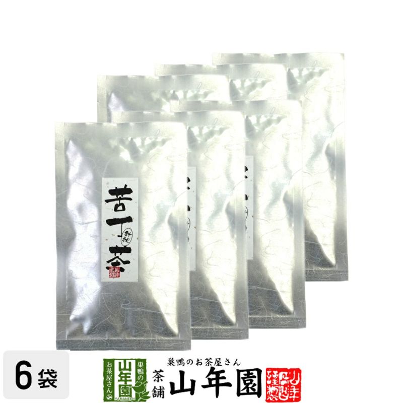 苦丁茶 一枝春 針状 25g×6袋セット