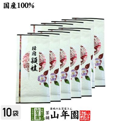 日本茶 お茶 煎茶 茶葉 頴娃 100g×10袋セット