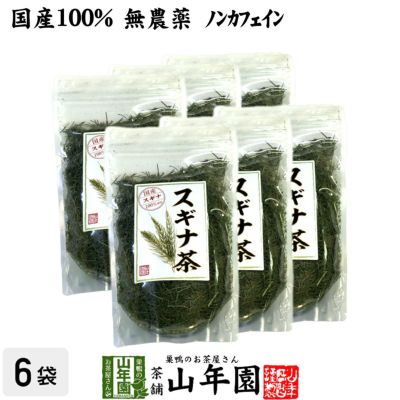 【国産 100%】スギナ茶 70g×6袋セット 無農薬 ノンカフェイン 宮崎県産