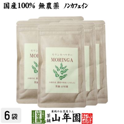 【国産 無農薬】モリンガパウダー 粉末 30g×6袋セット 沖縄県産