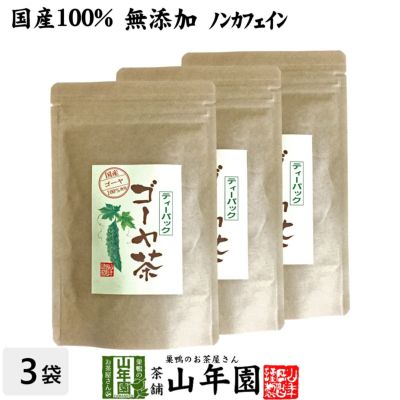【国産100%】ゴーヤ茶 ゴーヤー茶 宮崎県産 1.5g×20パック×3袋セット