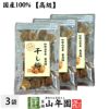 【国産100%】高級種抜き干し梅 種なし 100g×3袋セット 和歌山県産