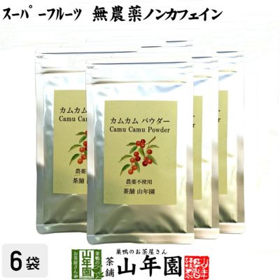 無農薬 カムカムパウダー 50g×6袋セット ペルー産 粉末 ノンカフェイン