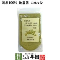 国産 無農薬 100% ペポカボチャの種 粉末 50g 福島県産 ノンカフェイン