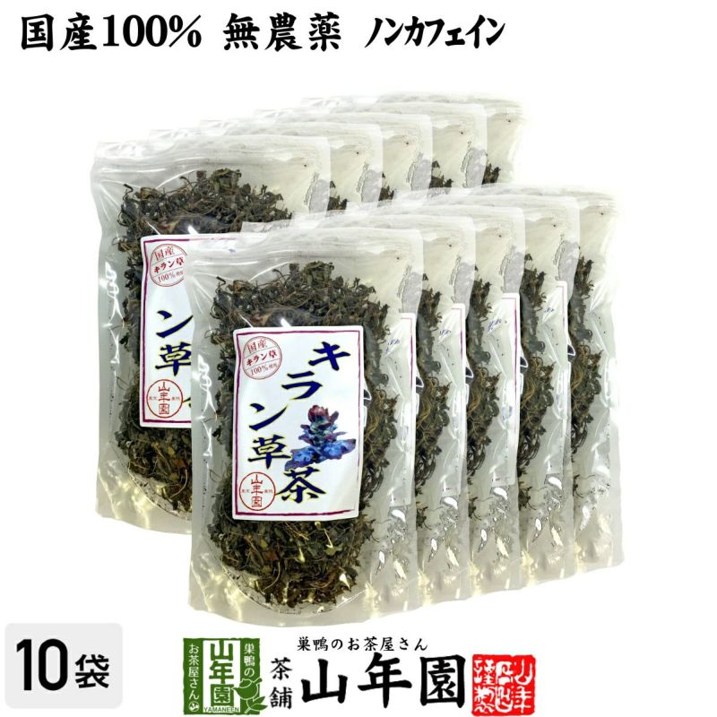 【国産100%】キラン草茶 無農薬 70g×10袋セット 宮崎県産