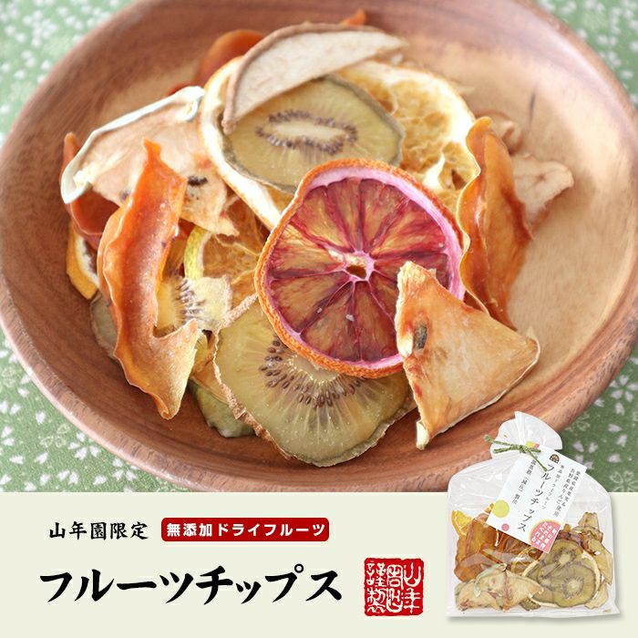 無添加ドライフルーツ フルーツチップス 60g×2袋セット