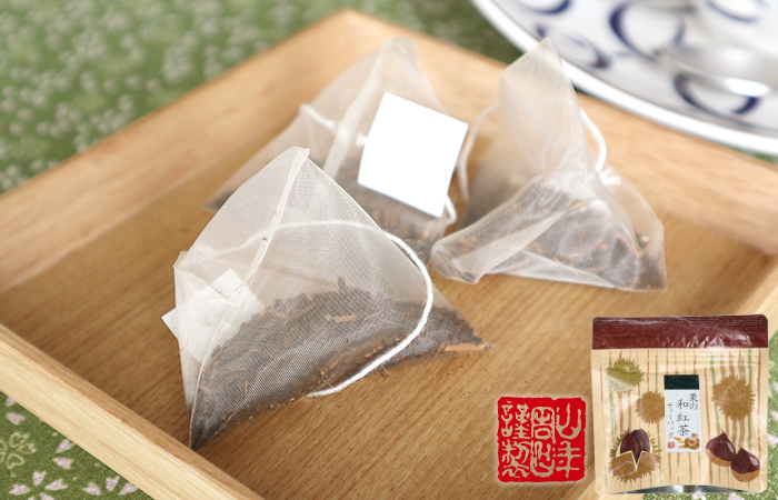 国産100% 栗の和紅茶 ティーパック 2g×5包×6袋セット