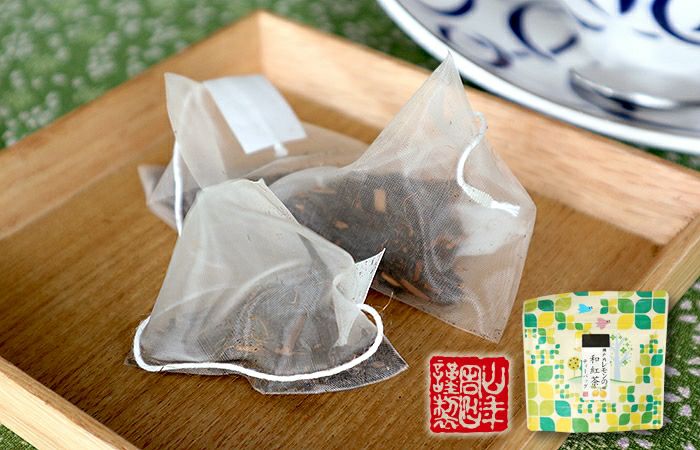 国産100% 瀬戸内レモンの和紅茶 ティーパック 2g×5包×6袋セット