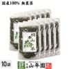 【国産 無農薬】日本山人参茶(リーフ) 70g×10袋セット