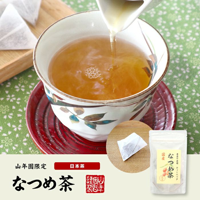 【国産】なつめ茶 ティーバッグ 24g（2g×12P）×10袋セット