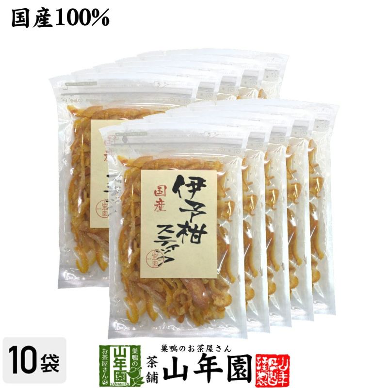 国産】伊予柑スティック 100g×10袋セット 送料無料 | 巣鴨のお茶屋さん