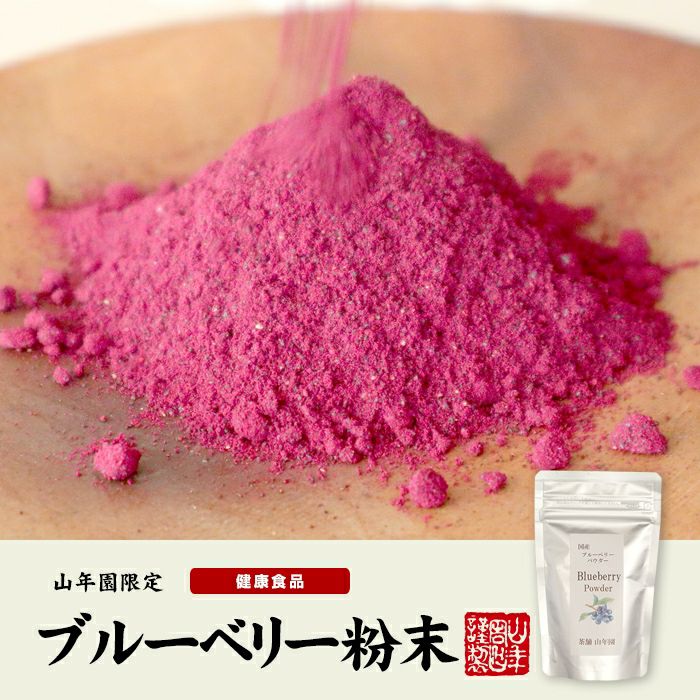 【国産】 ブルーベリー粉末 50g×6袋 送料無料