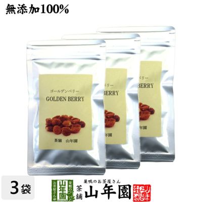 【無添加】ゴールデンベリー 100g×3袋セット インカベリー 食用ほおずき